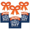 Big Dot of Happiness Happy Father's Day - Square Favor Gift Boxes - We Love Dad Party Bow Boxes - 12 Ct - 2 of 4