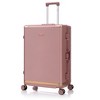 Vynxaria 3-Piece Luggage Set: 20/24/28 Inch PC+Aluminum Frame, Stylish Design with Password Lock for All Travel Needs - 2 of 4