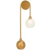 Amari 2 Light 7" Wall Sconce - SCN3006 - Antique Gold - Safavieh - 2 of 4