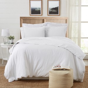 Soft Luxurious Cotton Triblend Sheet Set - Great Bay Home - 1 of 4