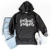 Simply Sage Market Women's Graphic Hoodie Football Season Cursive - 2 of 3