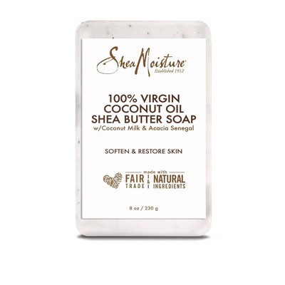SheaMoisture 100% Virgin Coconut Oil Bar Soap - 8oz