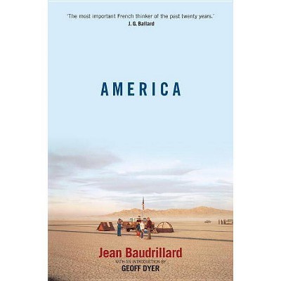 America - by  Jean Baudrillard (Paperback)