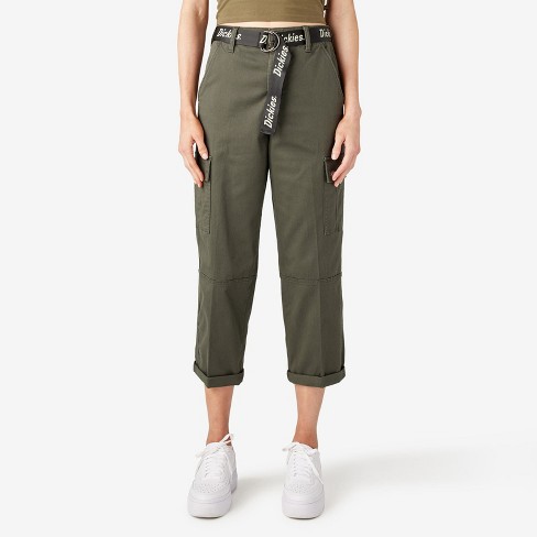 Women's Mid-rise Utility Cargo Pants - Universal Thread™ Olive Green 28 :  Target