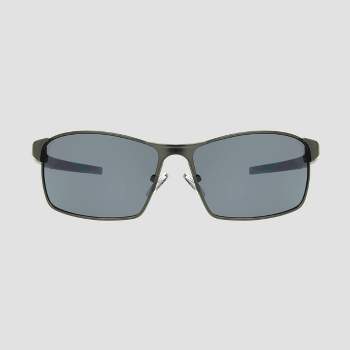 Men's Rectangle Sunglasses - All In Motion™ Gray
