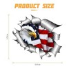 TruAIR 2 Pack Patriotic Eagle Car Sticker - 2 of 4