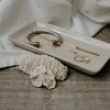 Sweet Water Decor Cream Speckled Stoneware Tray - 8x4" - 4 of 4