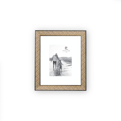Petal Lane Matted Photo Frame Copper Black