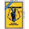 Trends International DC Studios Peacemaker: Season 2 (2025) - Eat Peace Motherf*#kers Framed Wall Poster Prints - 3 of 4