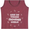 Women's - Instant Message - One Of Those Astrology Girls Graphic Racerback Tank - 2 of 4