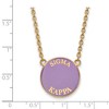 Black Bow Jewelry 14k Yellow Gold Plated Sterling Silver Sigma Kappa Greek Life Necklace 18 Inch - image 2 of 4