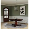 Progress Lighting Hillcrest 4-Light Foyer Light, Matte Black, Clear Beveled Glass Panels, Steel, Transitional & Modern Farmhouse - 2 of 3