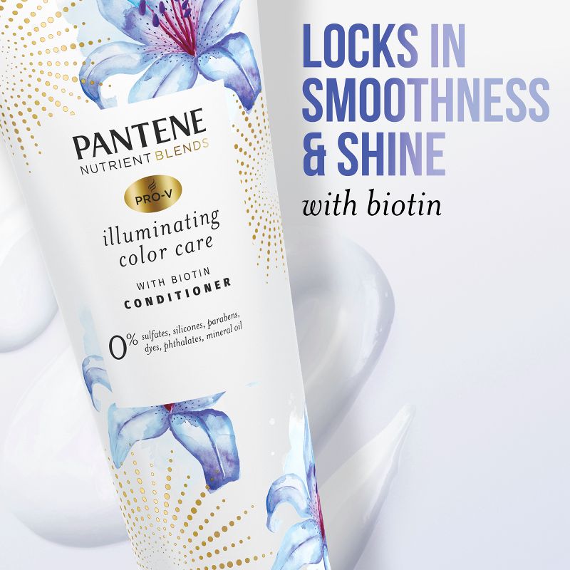 Pantene Nutrient Blends Sulfate Free Illuminating Color Care Conditioner for Color Protection - 8.0 fl oz, 6 of 15
