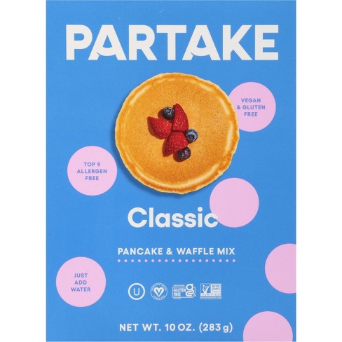 Partake Gluten Free Classic Pancake & Waffle Mix - 10oz - image 1 of 4