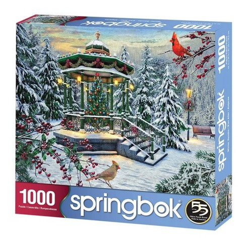 Springbok's 1000 Piece Jigsaw Puzzle Christmas Village - Made in USA