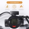 BestParts Foldable Mini Stepper w/Resistance Bands, LCD Display & Non-Slip Pedals for Home Gym, Black - 2 of 4