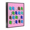 Stupell Industries Gummy Candy Bears Pattern Framed Giclee Art - 2 of 4