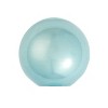 Northlight Pearl Finish Glass Christmas Ball Ornaments - 4.75" (120mm) - Baby Blue - 4ct - 2 of 2