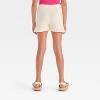 Girls' Rosette Sweater-Knit Shorts - art class™ - 2 of 3