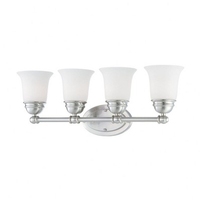 Thomas Lighting Bella 4 - Light Vanity in  Brushed Nickel