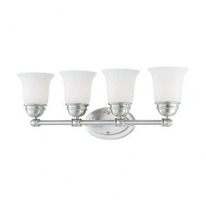Thomas Lighting Bella 4 - Light Vanity in  Brushed Nickel - 1 of 1