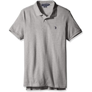 U.S. Polo Assn. Men's Classic Polo Shirt, Two-Button Closure Pique Polo Shirt, Summer Fashion Golf Shirt - 1 of 1