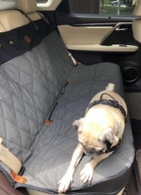 Yes Pets Oxford Water Proof Bench Dog Car Seat Cover - Tan : Target