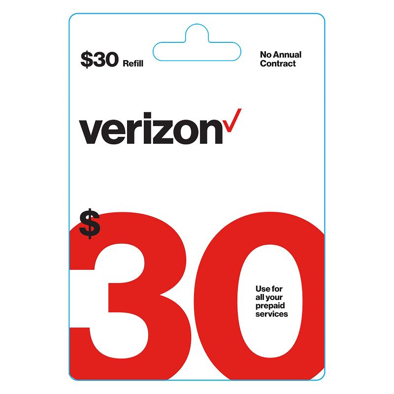 Verizon Wireless Prepaid Refill Card (Email Delivery), 1 of 4