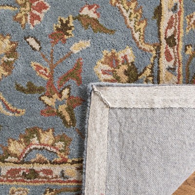 Heritage Blue Hand-Tufted Wool 9' x 12' Area Rug