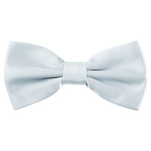 Allegra K Men's Pre-tied Solid Adjustable Classic Tuxedo Wedding Bow Ties - 1 of 4