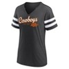 NCAA Oklahoma State Cowboys Women's V-Neck Notch T-Shirt - 2 of 3