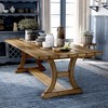 Shelia Solid Pine Wood Dining Table Rustic Pine - HOMES: Inside + Out - image 4 of 4