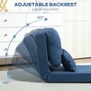 NicBex Polyester Convertible Lazy Sofa Chair with Adjustable Backrest,Folding Upholstered Lounge Chair,Modern Sofa Chair for Living Room - 4 of 4
