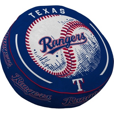MLB Texas Rangers Baseball Circle Plushlete Pillow