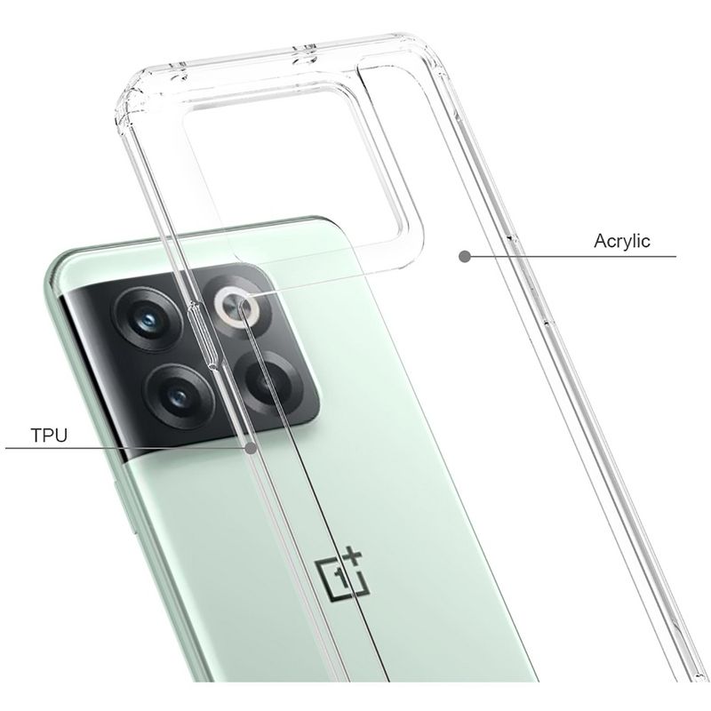 Nakedcellphone Clear Case for Oneplus 10T, 2 of 6