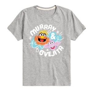 Boys' - Sesame Street - Murray And Ovejita Short Sleeve Graphic T-Shirt - 1 of 4