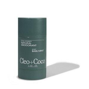 cleo+coco. Deodorant - Basil Mint - 2.2oz - 1 of 4