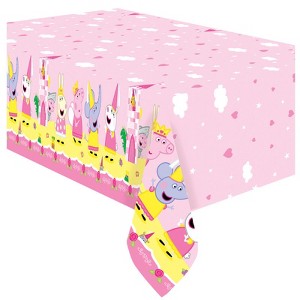Treasures Gifted Princess Peppa Pig Table Cover - Princess Peppa Pig Party Supplies - 1 Pack - 1 of 1