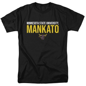 Men's Minnesota State University Mankato Official Stacked T-Shirt - 1 of 4