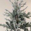 Whisen 9FT Nordic Pine Artificial Christmas Tree with 1939 Snow Flocked Tips, Foldable Metal Stand - Green - 3 of 4