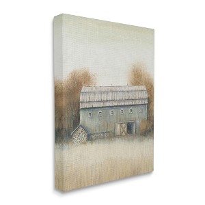 Stupell Industries Autumn Barn Doors Vintage Farm Landscape - 1 of 4