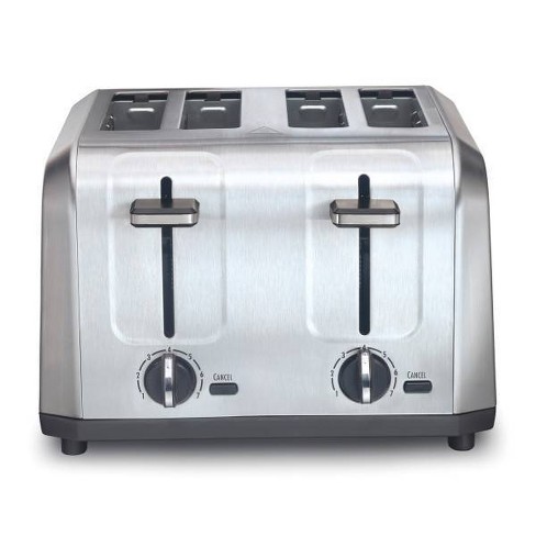 Hamilton Beach 4 Slice Toaster Brushed Stainless Steel - 24714 : Target