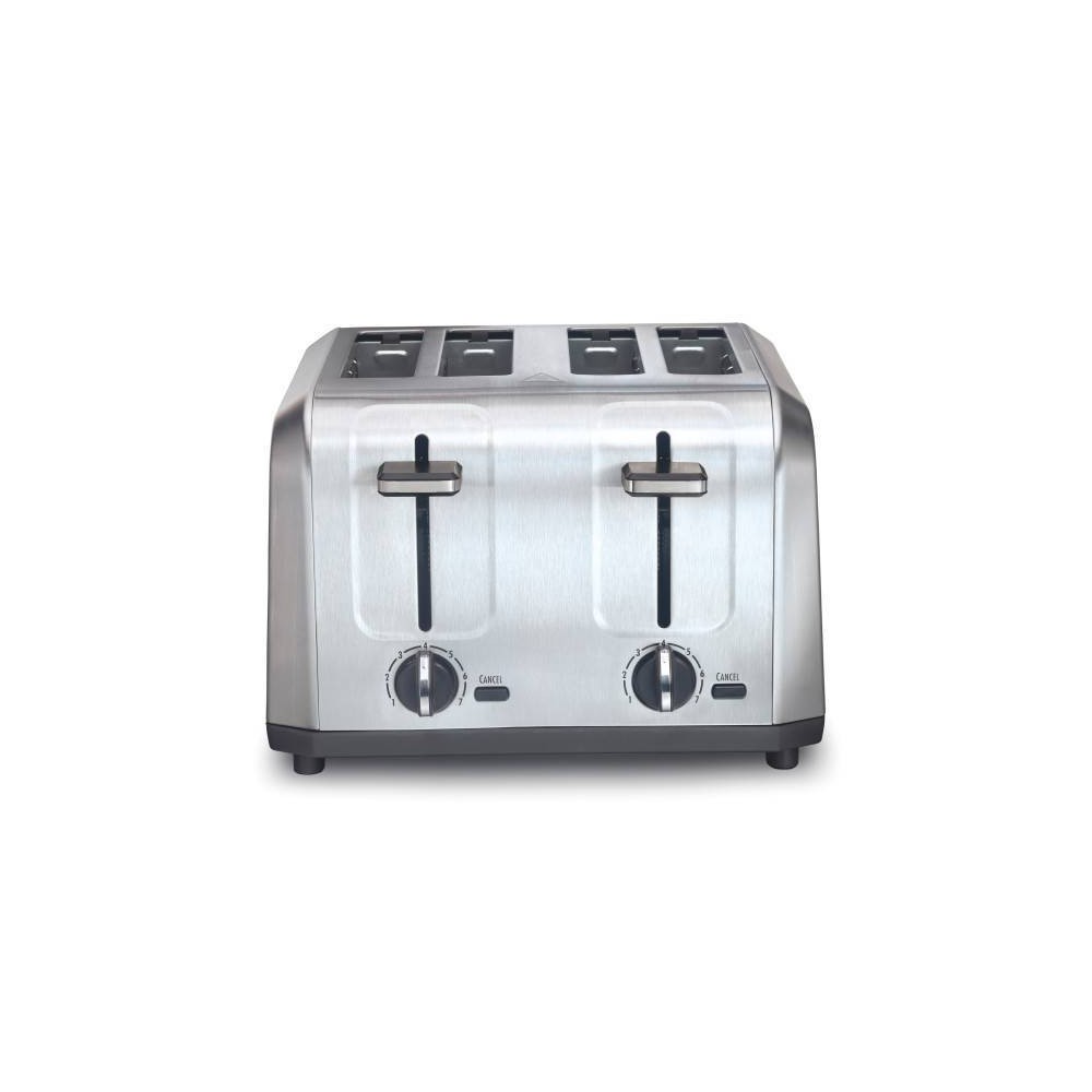 Hamilton Beach 4 Slice Toaster Brushed Stainless Steel - 24714