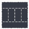 Syemin Carpet Tiles DIY Module Interlocking Decking Tiles Easy and Quick Installation Court Tiles for Porch Poolside Balcony, Grey, 25.2"*12.6"*18.1" - 3 of 4