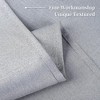 Room Darkening Thermal Insulated Linen Textured Curtains for Kitchen Cafe - 3 of 4