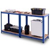 Tangkula Adjustable Heavy Duty 4/5 Level Garage Tool Shelf Storage 1600lb/2000lb Capacity - 3 of 4