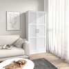 HOMCOM 71" Tall Modern Style Storage Cabinet with Storage Shelves for Bedroom and Living Room or Hallway - 2 of 4