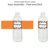 Big Dot of Happiness Orange Graduation Party Water Bottle Sticker Labels - Set of 20 - 2 of 4