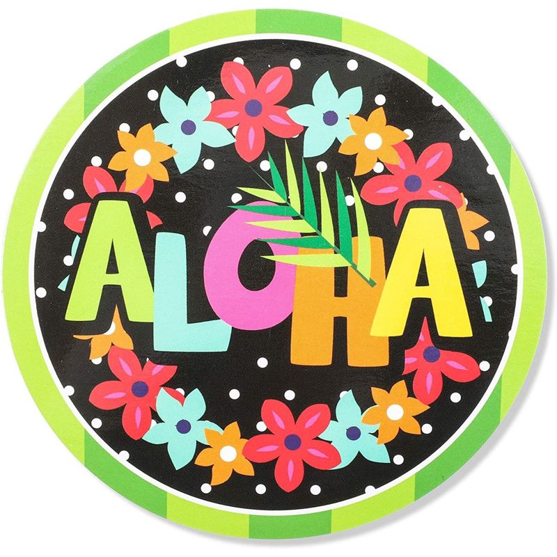 Bright Creations 40 Piece Aloha Tropical Bulletin Board Banner Borders & Cutout Classroom Decorations, 3 of 7