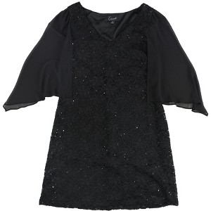 chinese dress ladies Connected Apparel Short Fitted Cocktail Dress